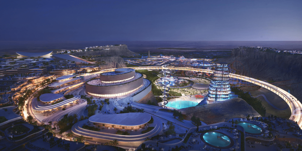 QIDDIYA NORTHEAST TRANSPORT HUB AND PARKING 